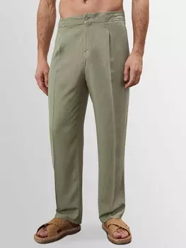 Обычные плиссированные брюки Antioch, хаки