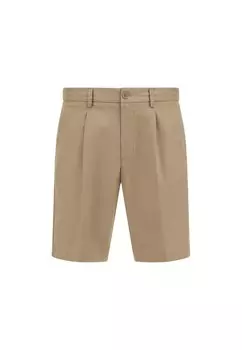 Обычные плиссированные брюки Boggi Milano, серо-коричневый