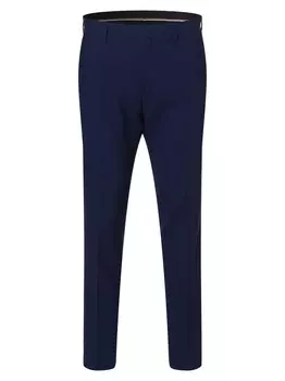 Обычные плиссированные брюки BOSS Black H-Genius, горечавка