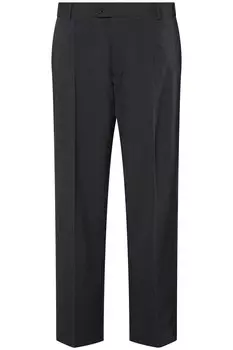 Обычные плиссированные брюки Men Plus, антрацит