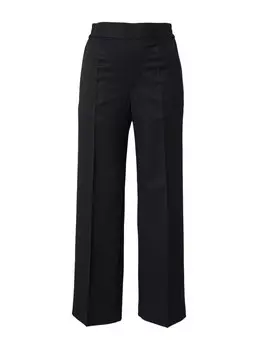 Обычные плиссированные брюки Monki, черный