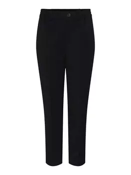 Обычные плиссированные брюки PIECES CAMIL, черный
