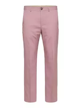 Обычные плиссированные брюки SELECTED HOMME LIAM, лиловый