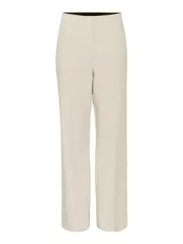 Обычные плиссированные брюки Vero Moda, бежевый
