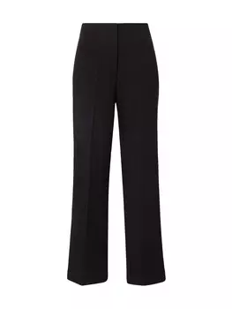 Обычные плиссированные брюки Vero Moda, черный