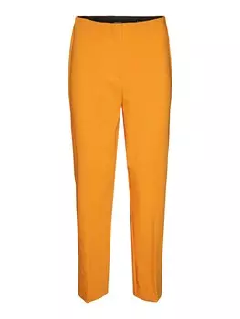 Обычные плиссированные брюки VERO MODA Sandy, апельсин