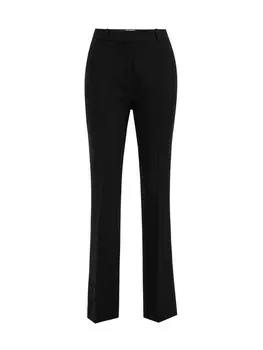 Обычные плиссированные брюки We Fashion, черный