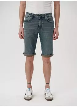 Обычные прямые мужские джинсовые шорты M0416087152_NICHOLAS Mavi