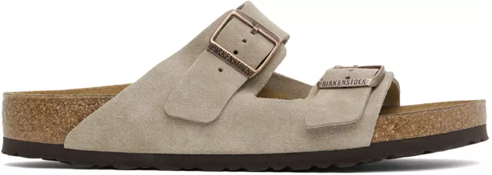 Обычные сандалии Аризона Birkenstock, Taupe