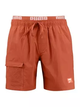 Обычные шорты для доски Puma, апельсин