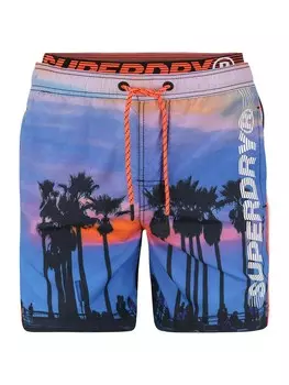 Обычные шорты для доски Superdry State Volley, смешанные цвета