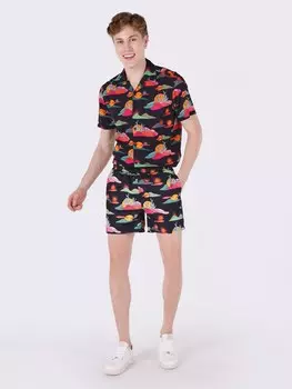 Обычные шорты для серфинга Colin's, цвет marine blue/Light blue