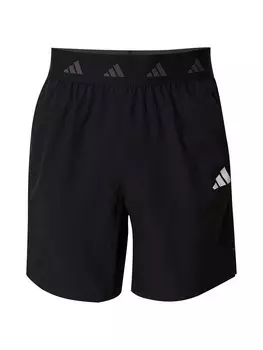 Обычные спортивные штаны ADIDAS PERFORMANCE Gym+, черный