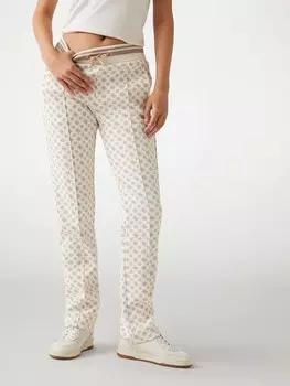 Обычные спортивные штаны GUESS, цвет Light beige/Dark beige