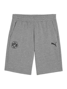 Обычные спортивные штаны PUMA Borussia Dortmund, серый