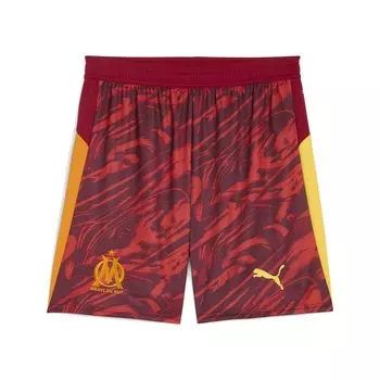 Обычные спортивные штаны PUMA Olympique de Marseille 25/26, бордовый