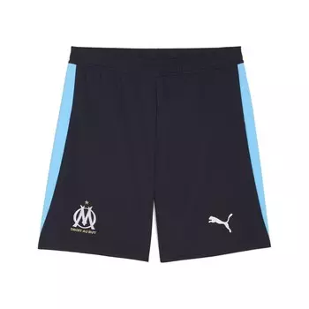 Обычные спортивные штаны PUMA Olympique de Marseille 25/26, темно-синий/светло-синий
