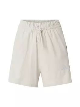 Обычные тренировочные брюки ADIDAS SPORTSWEAR Essentials, бежевый