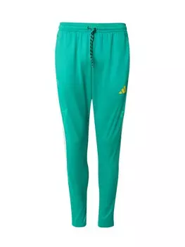 Обычные тренировочные брюки ADIDAS SPORTSWEAR TIRO, изумрудный