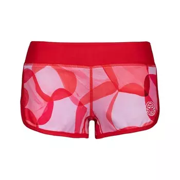 Обычные тренировочные брюки Bidi Badu Bia Tech, неоново-красный/светло-красный