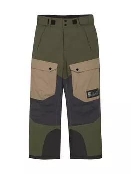 Обычные тренировочные брюки COLOR KIDS, темно-зеленый