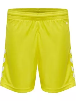 Обычные тренировочные шорты Hummel, лимон