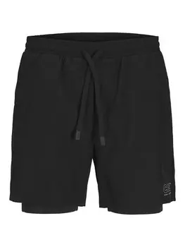 Обычные тренировочные брюки JACK & JONES, черный