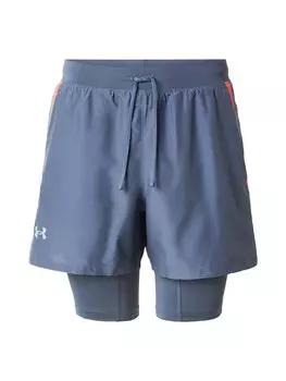 Обычные тренировочные брюки UNDER ARMOUR LAUNCH, синий