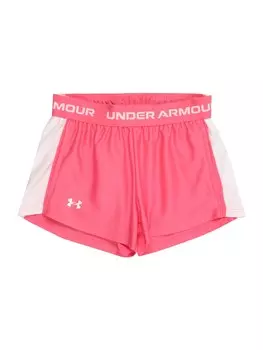 Обычные тренировочные брюки UNDER ARMOUR Play Up, цвет Rose/Light pink