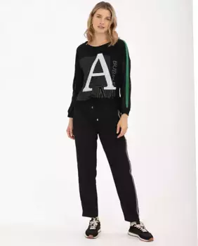 Обычные женские брюки Anna Mora, черный