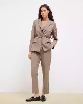 Обычные женские брюки Tintoretto, цвет Marrn Suave