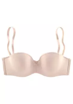 Обычный бюстгальтер LASCANA, бежевый