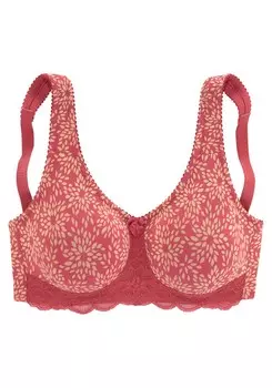Обычный бюстгальтер LASCANA, красный