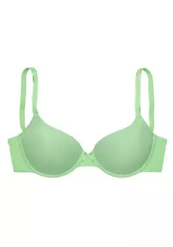 Обычный бюстгальтер Lascana, зеленый