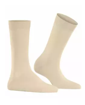 Обычный хлопковый носок Burlington, цвет Crema