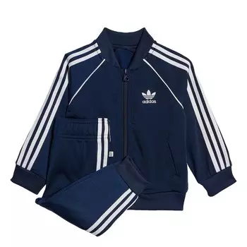 Обычный спортивный костюм Adidas Adicolor, морской синий