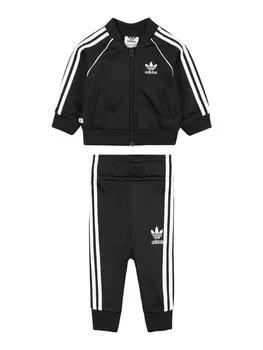 Обычный спортивный костюм ADIDAS ORIGINALS Adicolor, черный