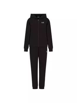 Обычный спортивный костюм EA7 Emporio Armani, черный