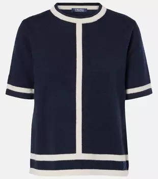 Обычный топ из шерсти и кашемира 'S Max Mara, цвет classic dark