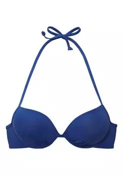 Обычный верх бикини Buffalo Happy, синий