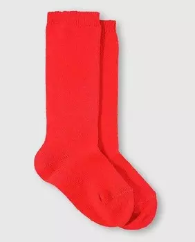 Обычный высокий детский носок Condor, красный