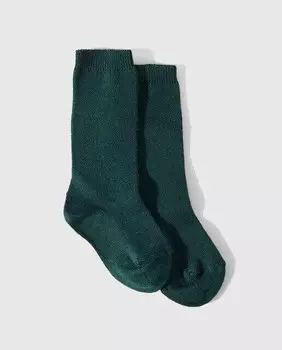 Обычный высокий детский носок Condor, зеленый