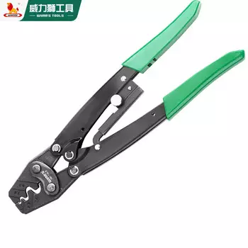 Обжимные клещи Wynns, клещи для клемм холодного прессования, многофункциональные клещи для обжима оголенных клемм с храповым механизмом, 1,25–16 мм