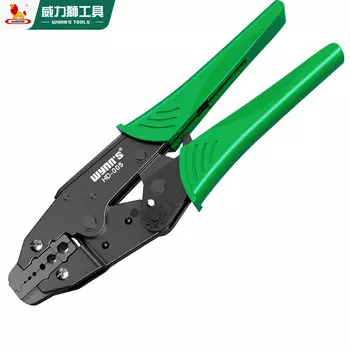 Обжимные клещи Wynns, клещи для клемм холодного прессования, многофункциональные клещи для обжима оголенных клемм с храповым механизмом, 0,5–10 мм