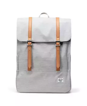 Обзорный рюкзак из хлопка Herschel, серый