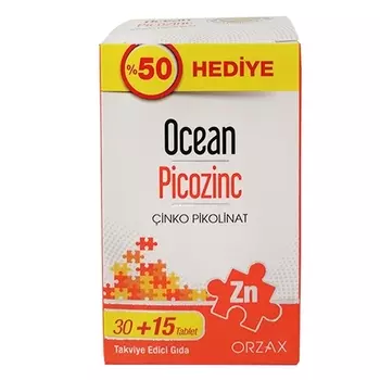 Ocean Picozinc 45 таблеток ORZAX