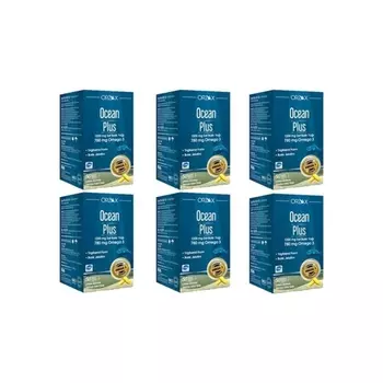 Ocean Plus 1200 мг 6 штук 50 капсул ORZAX