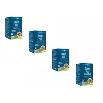 Ocean Plus Omega 3 1200 мг 50 капсул Рыбий жир 4 шт. ORZAX