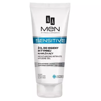 Oceanic Гель для интимной гигиены Sensitive Moisturizing 200мл, Aa Men