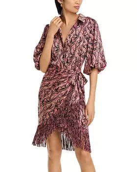 Очаровательное платье Kember с узором пейсли Cinq Sept, мультиколор